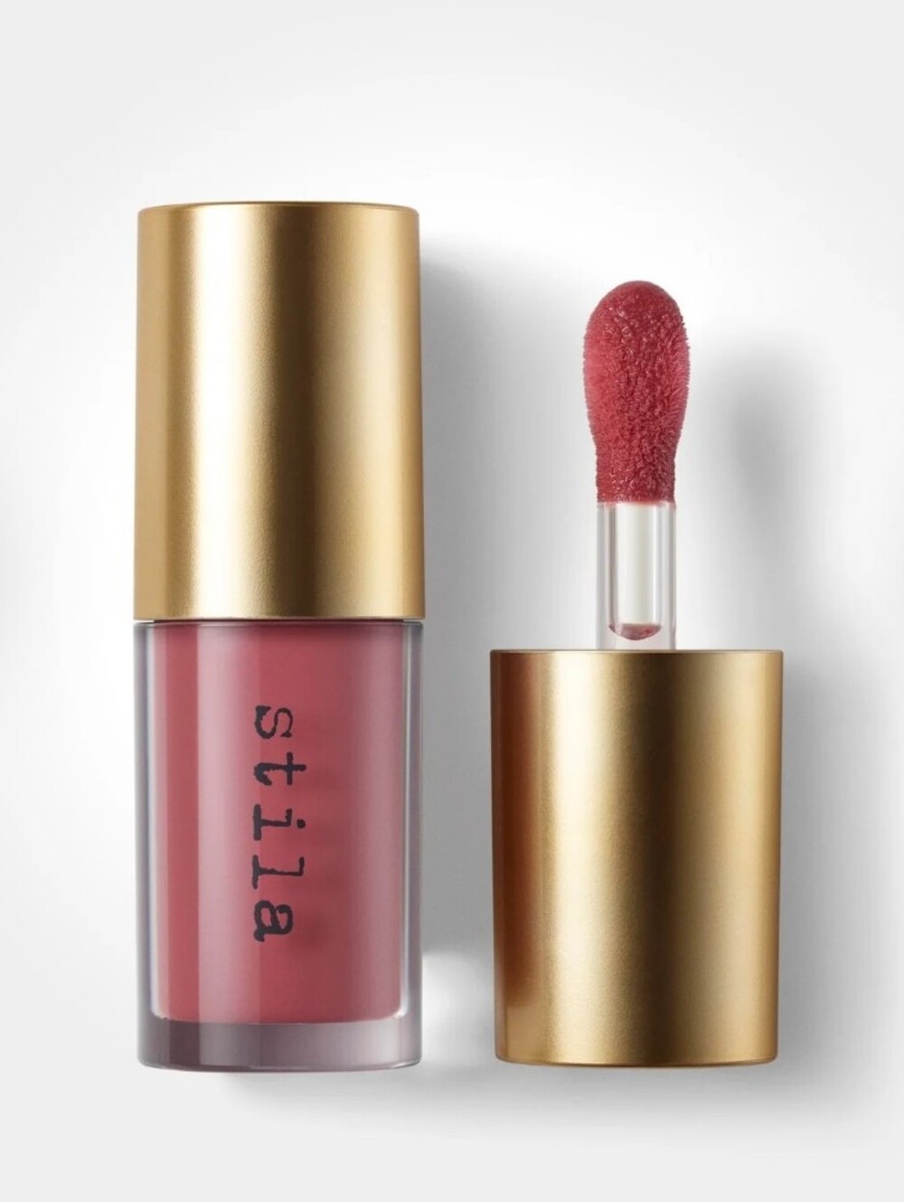 💋 Stila Heaven's Dew Gel Lip Oil - Ballerina (Sheer Dusty Rose) - NEW